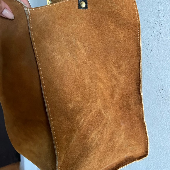 Clare vivier suede handbag - Picture 5 of 12